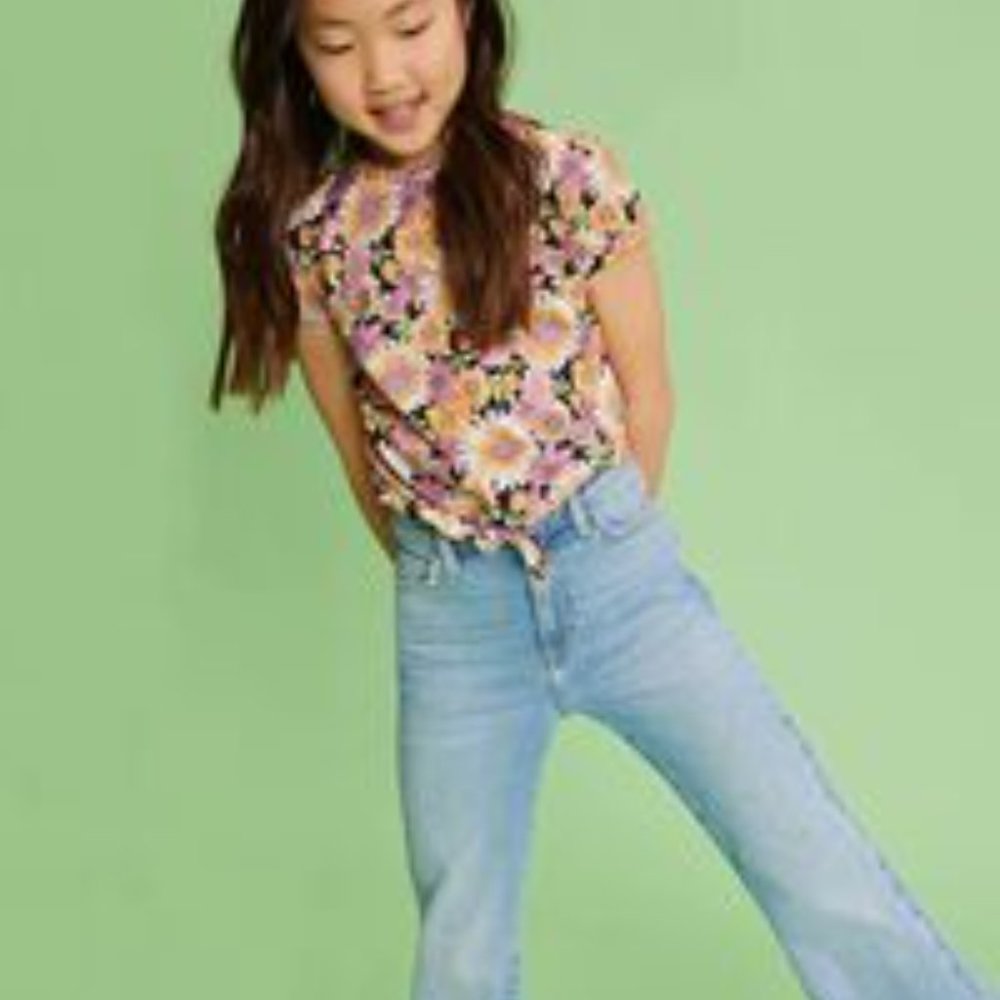 Forever 21, Girls Mid-Rise Flare Jeans, Size 11/12, brand new with tags